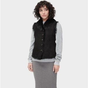 Ugg Renee Toscana Shearling Vest, XL NWT